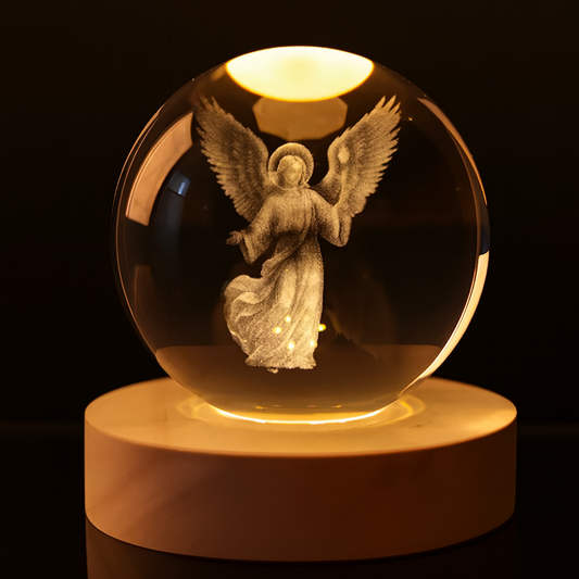 3D Crystal Keepsake — Engraved From Your Photo