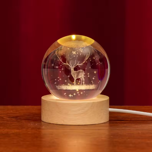 3D Crystal Keepsake — Engraved From Your Photo